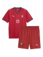 Otroške Nogometnih dresov Portugalska Nuno Mendes #25 Domači SP 2026 Kratki rokavi (+ hlače)